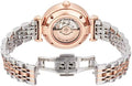 Emporio Armani Gianni T-Bar Analog White Dial Two Tone Steel Strap Watch For Women - AR60019