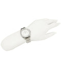 Coach Mini Boyfriend Diamonds Silver Dial Silver Steel Strap Watch for Women - 14501699