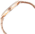 Michael Kors Darci Purple Dial Rose Gold Steel Strap Watch for Women - MK3400