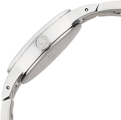 Calvin Klein Snake Black Dial Silver Steel Strap Watch For Women - K6E23141