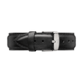 Daniel Wellington Classic Sheffield Black Dial Black Leather Strap Watch For Men - DW00100133