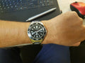 Citizen Promaster Diver Chronograph Black Dial Silver Steel Strap Watch For Men - BN0190-82E