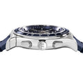 Salvatore Ferragamo 1927 Chrono Analog Blue Dial Blue Leather Strap Watch for Men - SFKZ00223