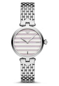 Emporio Armani Arianna Analog White Dial Silver Steel Strap Watch For Women - AR11195