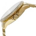 Fossil Cecile Chronograph Gold Dial Gold Steel Strap Watch for Women - AM4482