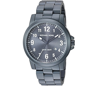Michael Kors Paxton Quartz Blue Dial Blue Steel Strap Watch For Men - MK8533