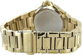 Michael Kors Camille Multifunction Green Dial Gold Steel Strap Watch For Women - MK6981