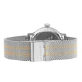 Maserati Epoca Silver Dial Two Tone Mesh Bracelet Watch For Men - R8853118005