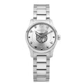 Gucci G Timeless Quartz Silver Dial Silver Steel Strap Watch For Women - YA126595