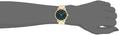 Marc Jacobs Baker Green Dial Gold Steel Strap Watch for Women - MBM3245