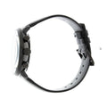 Calvin Klein High Noon Black Dial Black Leather Strap Watch for Men - K8M274CB