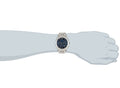 Emporio Armani Luigi Chronograph Quartz Blue Dial Silver Steel Strap Watch For Men - AR1974