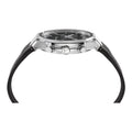 Salvatore Ferragamo Sapphire Chrono Black Dial Black Silicone Strap Watch for Men - SFME00121