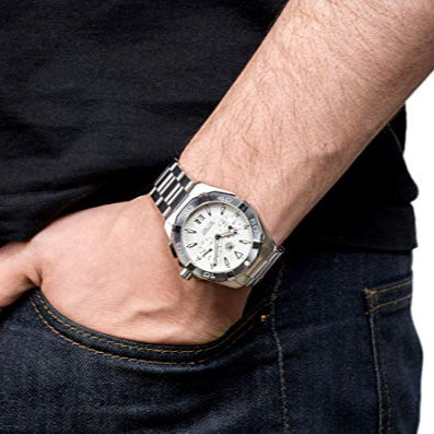 Tag Heuer Aquaracer White Dial Watch for Men - WAY1111.BA0928