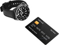 Seiko 5 Sport Automatic Black Dial Black Silicone Strap Watch For Men - SRPD65K3
