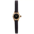 Marc Jacobs Blade Black Dial Black Leather Strap Watch for Women - MBM1345