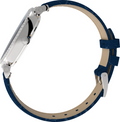 Swarovski Passage Moon Phase Blue Dial Blue Leather Strap Watch for Women - 5613320