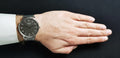 Tissot Everytime Large Black Dial Silver Mesh Bracelet Watch For Men - T109.610.11.077.00