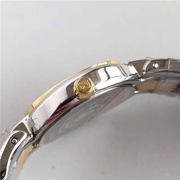 Longines PrimaLuna Quartz Diamonds Mother of Pearl Dial Two Tone Steel Strap Watch for Women - L8.110.5.93.6
