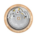 Tissot Chemin Des Tourelles Powermatic 80 Lady Silver Dial Brown Leather Strap Watch For Women - T099.207.36.037.00