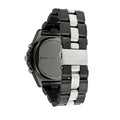 Marc Jacobs Blade Chronograph Black Dial Two Tone Steel Strap Watch for Women - MBM3179