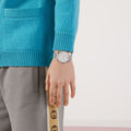 Gucci G Timeless Automatic Silver Dial Silver Steel Strap Watch for Men - YA126354