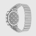 Gucci Grip Collection Quartz Silver Dial Silver Steel Strap Watch For Men - YA157302
