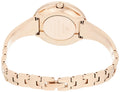 Swarovski Crystalline Bracelet White Dial Rose Gold Steel Strap Watch for Women - 5269250
