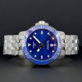 Tissot Seastar 1000 Powermatic 80 Blue Dial Silver Steel Strap Watch For Men - T120.407.11.041.00