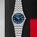 Tudor Royal Automatic Blue Dial Silver Steel Strap Watch for Men - M28600-0005
