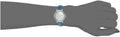 Michael Kors Cinthia Mother of Pearl Dial Blue Leather Strap Watch for Women - MK2661