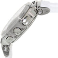 Tissot T Race Lady Chronograph White Dial White Rubber Strap Watch for Women - T048.217.17.017.00