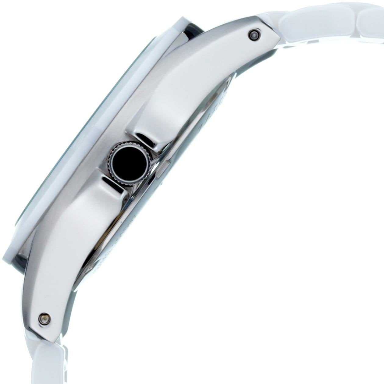 Fossil Ceramic White Dial White Ceramic Strap Watch for Women - CE1002
