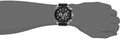 Diesel BAMF Chronograph Black Dial Black Leather Strap Watch For Men - DZ7345