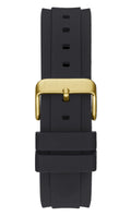 Guess Sport Multifunctional Black Dial Black Rubber Strap Watch for Men - GW0332G2
