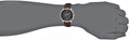 Fossil Neutra Chronograph Black Dial Brown Leather Strap Watch for Men - FS5408