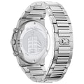 Salvatore Ferragamo Sapphire Chrono Black Dial Silver Steel Strap Watch for Men - SFME00321