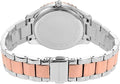 Michael Kors Layton Three Hand Pink Dial Two Tone Steel Strap Watch For Women - MK6894