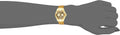 Guess Limelight Quartz Gold Dial  Gold Leather Strap Watch For Women - W0775L13