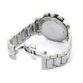Burberry Utilitarian Chronograph Black Dial Silver Steel Strap Watch For Men - BU9800