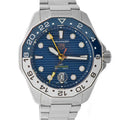 Tag Heuer Aquaracer Professional 300 GMT Automatic Blue Dial Silver Steel Strap Watch for Men - WBP2010.BA0632