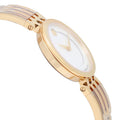 Movado Esperanza 28mm Mother of Pearl Dial Gold Steel Strap Watch For Women - 0607054