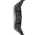 Marc Jacobs Larry Chronograph Black Dial Black Steel Strap Watch for Men - MBM5032
