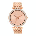 Michael Kors Darci Rose Gold Dial with Diamonds Rose Gold Stainless Steel Strap Watch for Women - MK3192