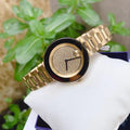 Movado Bold Crystal Gold Dial Gold Steel Strap Watch For Women - 3600492