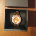 Marc Jacobs Amy Rose Gold Dial Rose Gold Steel Strap Watch for Women - MBM3223