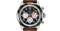 Breitling Super Avi B04 Chronograph GMT 46 Mosquito Black Dial Brown Leather Strap Watch for Men - YB04451A1B1X1