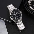 Maserati SFIDA Quartz Black Dial Stainless Steel Watch For Men - R8853140002