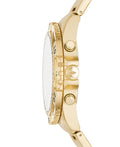 Fossil Garrett Chronograph Gold Dial Gold Steel Strap Watch for Men - FS5772