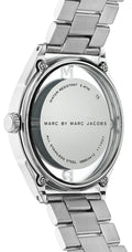 Marc Jacobs Tether Transparent Silver Dial Silver Steel Strap Watch for Women - MBM3412